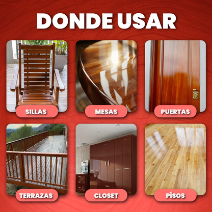 TIMBER PRO - Cera Renovadora de Madera