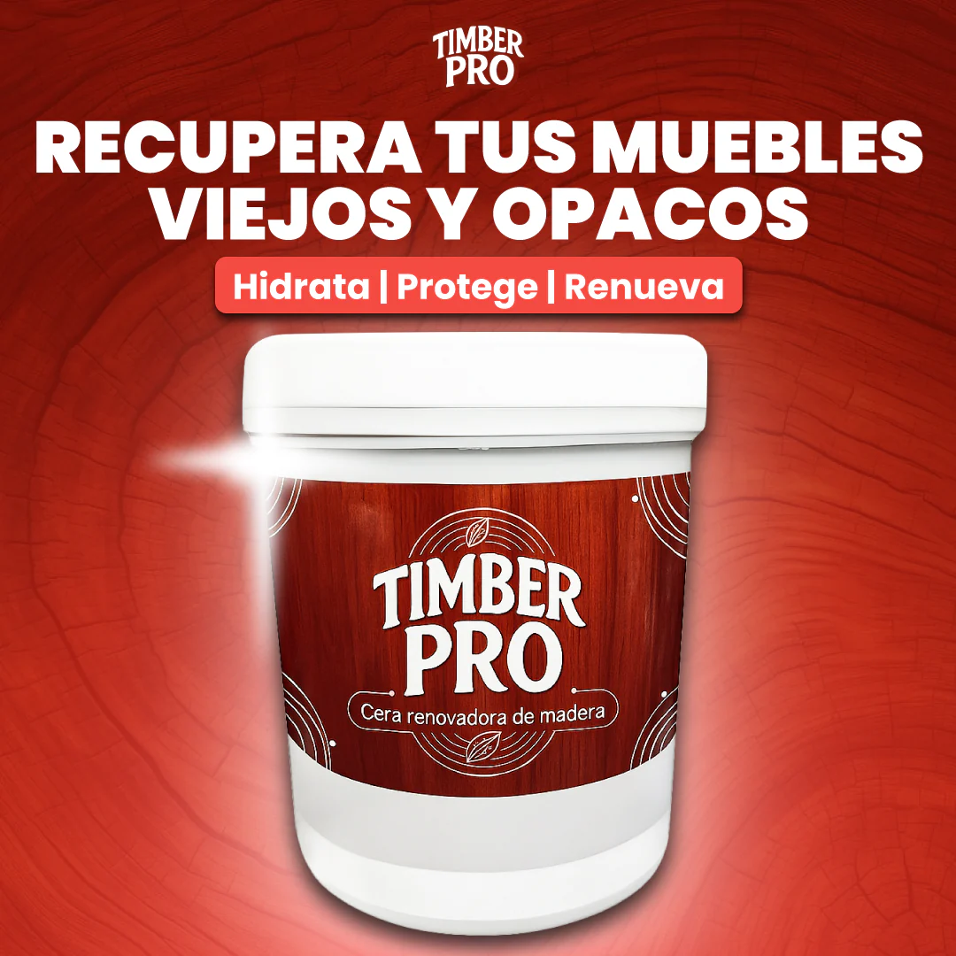 TIMBER PRO - Cera Renovadora de Madera